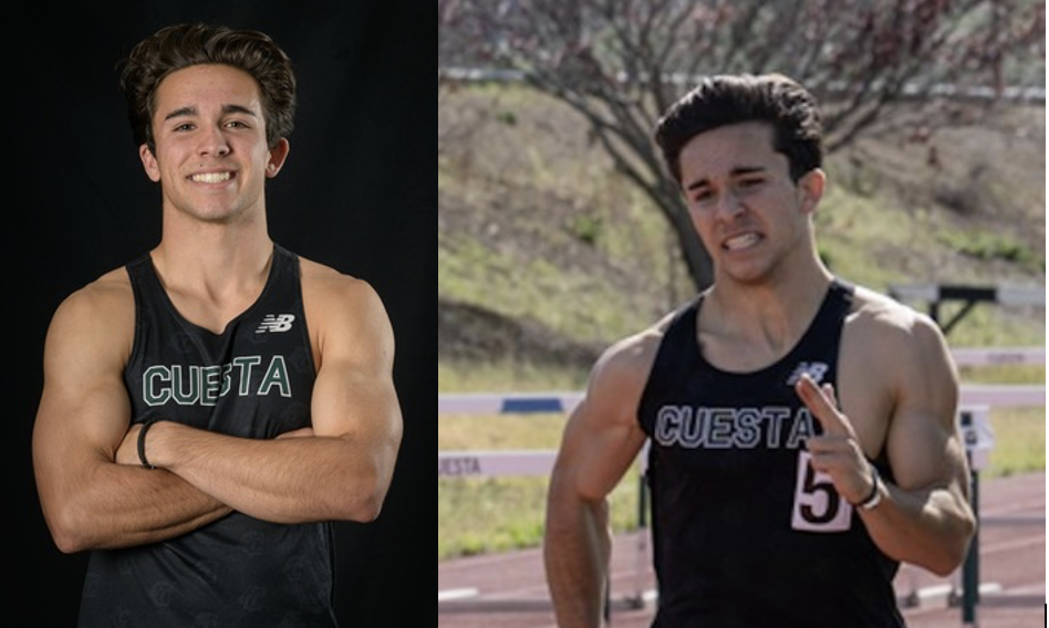 Cuesta College Male Athlete of the Month, May 2026- Anthony Frere, Track &amp; Field
